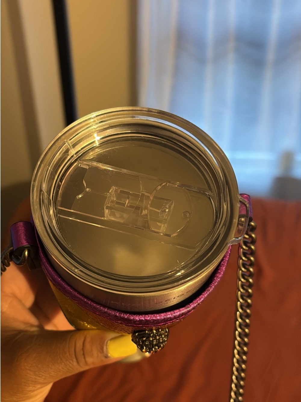 Kurt Geiger Multicolor Metallic Cup Crossbody - Picture 5 of 8